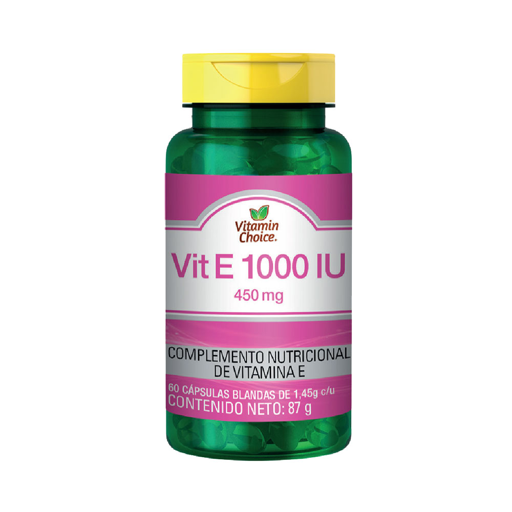 VITAMINE CHOICE VITAMINA E 1000 IU 450 mg