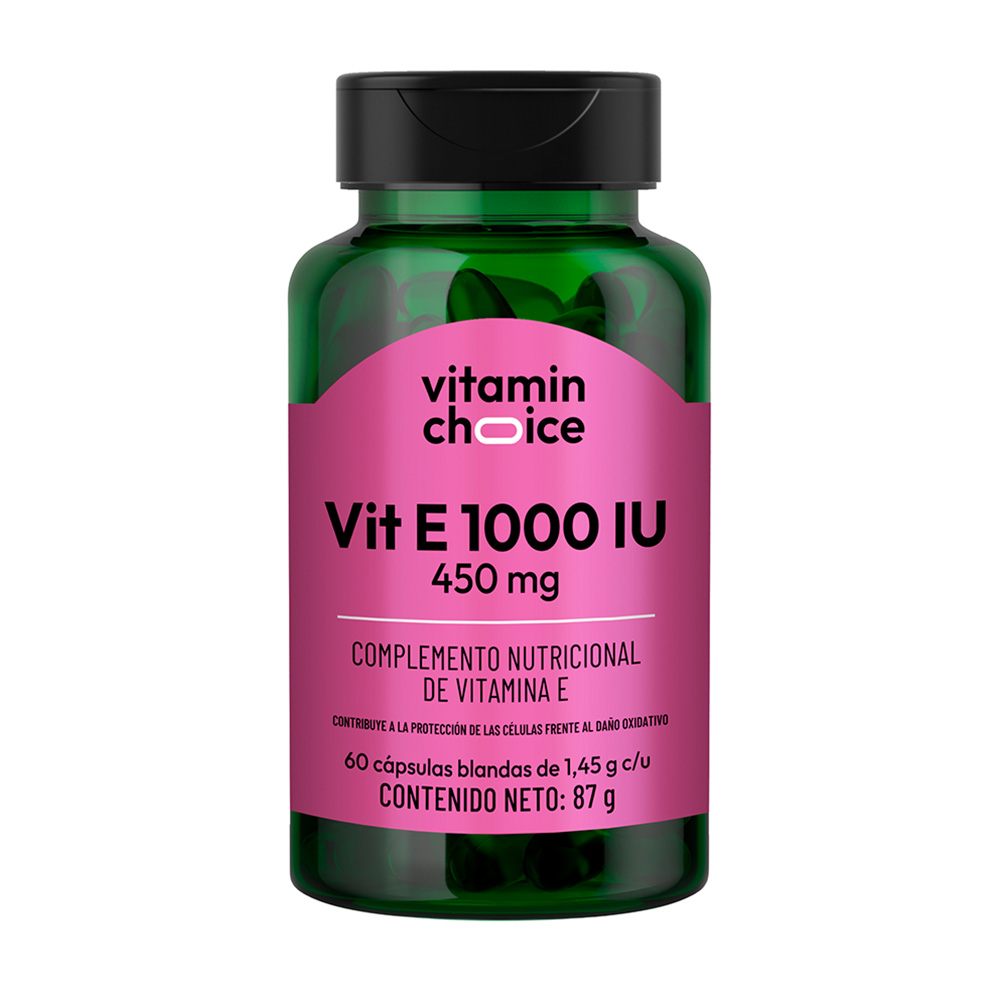 VITAMINE CHOICE VITAMINA E 1000 IU 450 mg